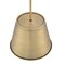 Westinghouse Pendant 60W Derose, Brushed Brass Cone Shade 6111500 - alternate 6